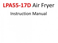 說明書(LPA55-17M空氣炸鍋)（GS）-20191225_EN